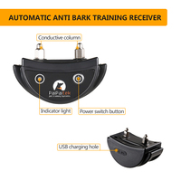 IP67 Wasserdichtes Haustier Barking Stop Intelligentes elektronisches Halsband Hundetrainer Hunde fernbedienung für Hunde