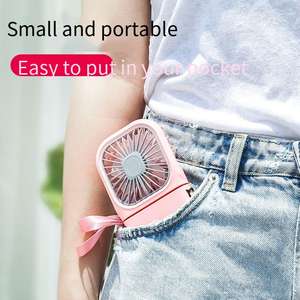 Ventilateur de cou sans lame mains libres, uniquement en ligne, Chine, pour les voyages en plein air, ventilateur de cou paresseux pour l'extérieur, boîte cadeau, ventilateur de cou LED - Product Image 1