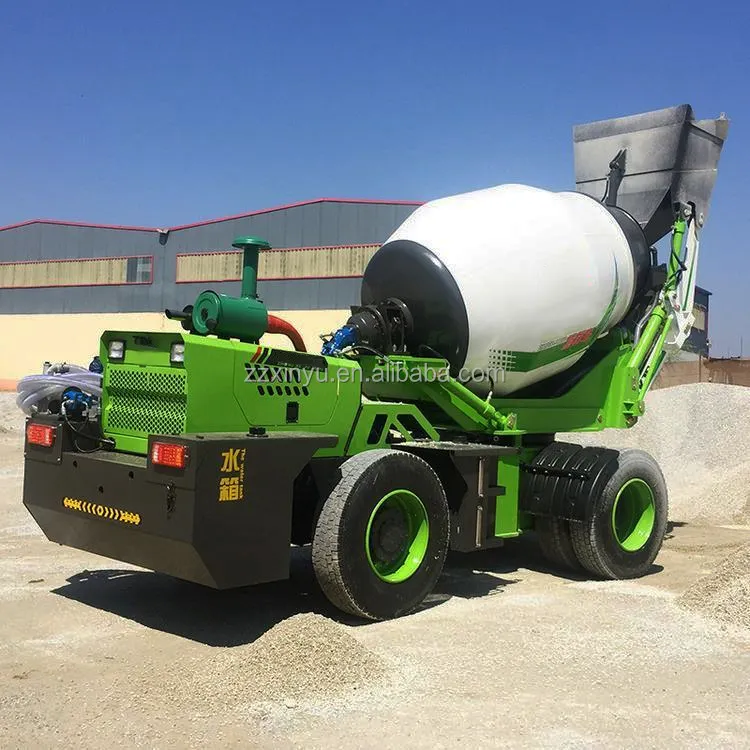 Ce Zelfladende Betonmixer Vrachtwagen Zelfladende Mobiele Betonmixer Machine