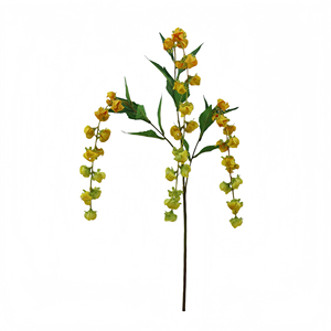 Arreglo de Grosella Capitana Artificial en Maceta de Plástico de Alta Calidad Estilo Ins para Decoración de Bodas, Hogar, Navidad, Graduación y Novias - Product Image 6