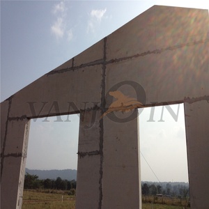 Pannelli in Cemento Espanso Ignifugo Leggero 75mm 90mm 100mm per Pareti Divisorie Ufficio Pannello in Cemento EPS Ignifugo - Product Image 3