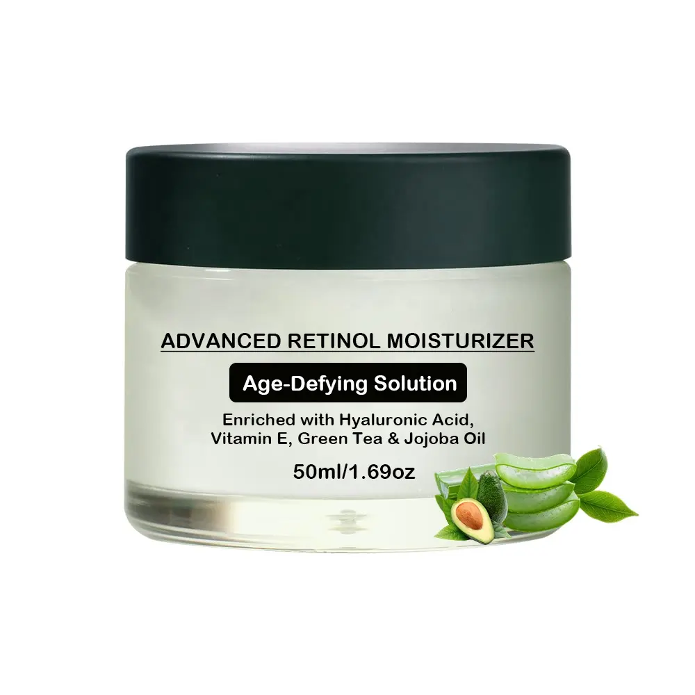 Overnight Skin Renewing Night Cream Anti Aging Relaxing Cream with Peptides and Ceramide