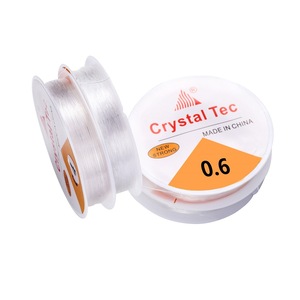 Crystal Tec Transparent <b>Elastic</b> Fishing Line 0.4 0.5 0.6 0.7 1.0 Mm Beading Wire For Jewelry Making DIY Accessories - Product Image 5