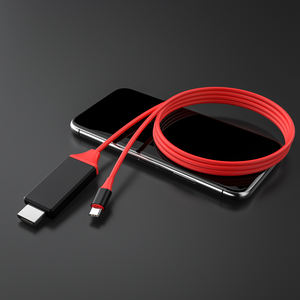 2m 4k <span class=keywords><strong>usb</strong></span> 3.1 <span class=keywords><strong>typ</strong></span> <span class=keywords><strong>c</strong></span> a hdTV cavi convertitore <span class=keywords><strong>usb</strong></span> tipo <span class=keywords><strong>c</strong></span> a HD 4k cavo per monitor HDTV telefono cellulare - Product Image 3