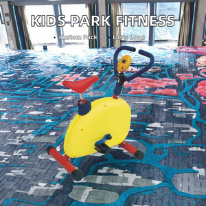 Vélo d'exercice en fer durable pour enfants JIT, équipement de fitness pour usage en parc, avec garantie d'un an et utilisation universelle - Product Image 2