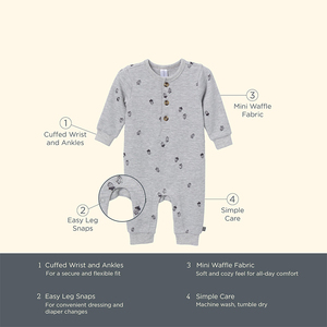 Vente en gros, barboteuse 0-3 <span class=keywords><strong>mois</strong></span> personnalisée en coton avec fermeture éclair à manches longues pour l'hiver, barboteuse en coton pour bébés et enfants - Product Image 5
