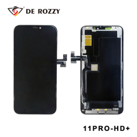 Para iPhone 11/11PRO/11PROMAX/12/12PRO/12PROMAX/ Pantalla LCD HD+ In-cell de Alta Calidad, 500-700 Lúmenes, 1 Año de Garantía, 6.0-6.7 Pulgadas