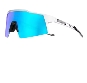 משקפי שמש ספורט אופני הרים עם עדשות מקוטבות 3 uv400 משקפי מגן אדום משקוף גוונים רכיבה על אופניים - Product Image 5