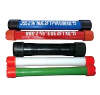 Bon prix API 5CT K55 J55 boîtier et joint de chiot de tuyau de tuyauterie pour gisement de pétrole