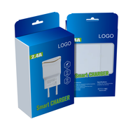 Nouvel arrivage de boîte d'emballage de chargeur de voiture boîte de papier de chargeur rapide d'ordinateur de téléphone portable boîte de produit électronique intelligente de taille personnalisée