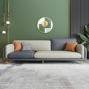 2024 sofá colorido moderno caliente disponible en varios tamaños y colores sala de estar comedor dormitorio sofá de diseño - Product Image 3
