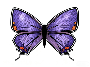 2021 violet papillon pour toujours rétro PVC timbres-<span class=keywords><strong>poste</strong></span> rouleau local US Stock fournitures d'affaires ensemble de <span class=keywords><strong>Collection</strong></span> - Product Image 5