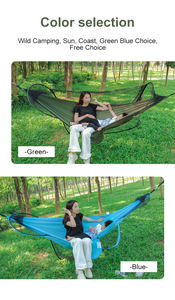 <span class=keywords><strong>Hamac</strong></span> <span class=keywords><strong>double</strong></span> avec support <span class=keywords><strong>Hamac</strong></span> brésilien intérieur extérieur pour 2 personnes pour l'extérieur, le patio et le jardin. - Product Image 4