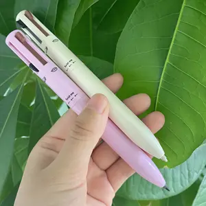 Grosir 4 in 1 pensil Eyeliner tahan air Highlighter pensil alis riasan garis bibir permanen