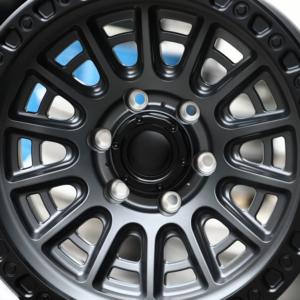 HTOR 19 pouces 6X135 6X5.5 <span class=keywords><strong>4X4</strong></span> noir mat multi-rayons concave tout-terrain forgé jantes pour Silverado Ranger Land Cruiser - Product Image 4