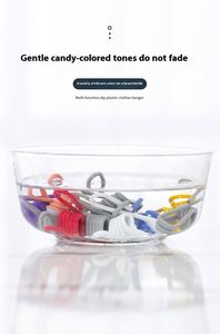 Lot de 10 pinces multifonctionnelles antidérapantes en acier inoxydable, durables et colorées, pour photos, aliments, sacs de conservation, résistantes au vent - Product Image 4