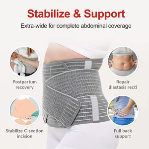 Cinturones postnatales para mujer, aglutinante Abdominal de fibra de bambú perfecto para moldear la cintura posparto, ofrece soporte transpirable y comodidad - Product Image 6