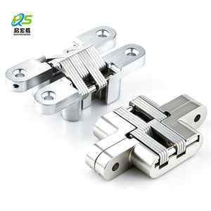 Bisagra Moderna para Mueble de Hotel 19x95mm 180 Grados Oculta Cruzada de Alta Resistencia Ajustable para Puerta Bld-f4 Apertura Completa de 180 Grados - Product Image 1