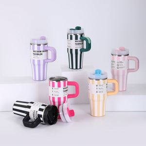 Mini Taza de 14 oz con Logotipo Personalizado, Diseño Personalizado, Acero Inoxidable, Aislamiento al Vacío, Tapa con Asa, 12-24 Horas, Caja de Regalo Deportiva - Product Image 2