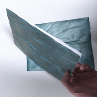 Panneau acoustique en feutre polyester écologique RPET Dongli, insonorisant, gris, 500*500mm, pour utilisation automobile