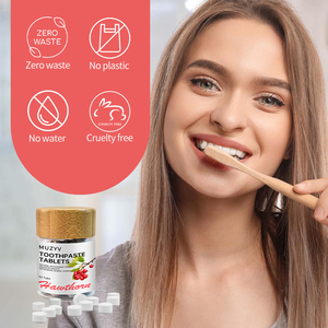 Comprimés de <span class=keywords><strong>dentifrice</strong></span> au thym à base de plantes personnalisés soins bucco-dentaires naturels aux huiles essentielles - Product Image 3