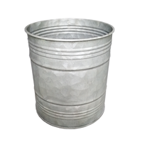 Vente en gros Offre Spéciale pot en fer argenté vintage pot de stockage de pot de bougie de café et de thé