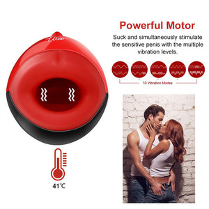 Elektrische automatische Vaginal stimulieren Masturbation Cup Silikon Vagina echte Muschi japanische Mutter für männliche sexy Spielzeug - Product Image 2