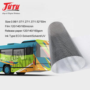 140gsm <span class=keywords><strong>Micro</strong></span> <span class=keywords><strong>Perforé</strong></span> <span class=keywords><strong>Vinyle</strong></span> Graphique One Way Vision Fenêtre Film Verre Autocollant <span class=keywords><strong>Vinyle</strong></span> Rouleau - Product Image 3