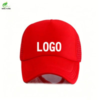 Casquette de baseball 6 panneaux Wins Flying Truck Driver Hat Micro-bend en coton respirant avec broderie, idéale pour l'été et les activités de plein air
