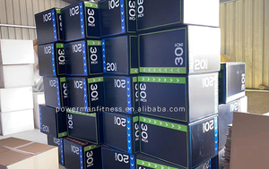 Caja Pliométrica Powerman Fitness 3 en 1 de PVC Antideslizante y Espuma Resistente para Saltos - Product Image 6