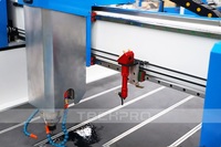 Routeur CNC automatique pour la gravure de pierres lourdes, machine de découpe de granit naturel avec tête laser et moteur