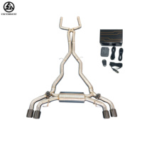 Système d'échappement Catback Valvetronic CSZ pour BMW M5 Competition F90 4.4T avec télécommande SS304