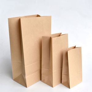 Factory-made Brown Disposable Paper <b>Bags</b>, <b>Food</b> Packaging <b>Bags</b>, Takeout Paper <b>Bags</b>, Recyclable Paper <b>Bags</b> - Product Image 1