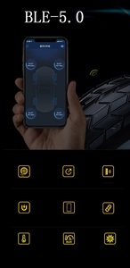 BLE 5.0 xe tải <span class=keywords><strong>TPMS</strong></span> CE chứng nhận IP67 không thấm nước giám sát áp suất lốp hệ thống Android/IOS hỗ trợ cao/áp suất thấp nhanh - Product Image 6