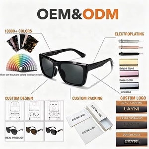 Lunettes de soleil polarisées personnalisées TR90 pour homme, certifiées CE, idéales pour la conduite, la marche <span class=keywords><strong>ou</strong></span> les courses en plein soleil - Product Image 4