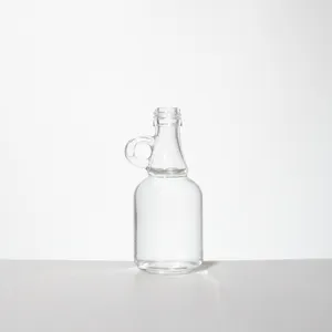 Mini Round Shape Glass Bottle Supplier 100ml 200ml 250ml 500ml with cork