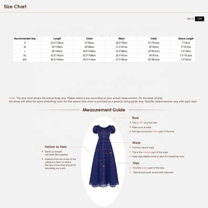 Vestido de Época Regency para Mujer con Cintura Imperio, Corsé de Satén, Encaje Floral Superpuesto, Manga Abullonada y Dobladillo Festoneado - Product Image 6