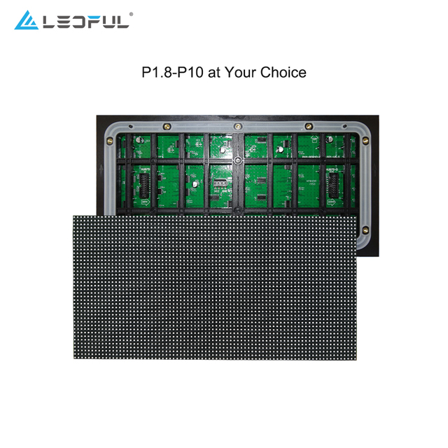 Outdoor Indoor Waterproof 320*160mm RGB HD LED Panel P10 P8 P6 P5 P4.81 P4 P3.91 P3 P2.5 P2 P1.875 SMD LED Display Screen Module