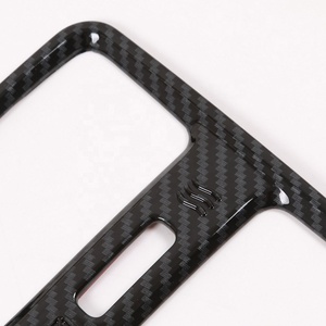 WZXD Juego Completo de Cubiertas Decorativas de Fibra de Carbono para el Interior, Marco de Ventilación de Aire Acondicionado para HRV VEZEL 2022 - Product Image 5