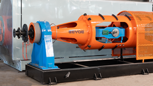 Machine à toronner tubulaire pour câbles BEYDE <span class=keywords><strong>JGG</strong></span> 630/1+6+6 en acier rapide pour la fabrication de câbles - Product Image 4