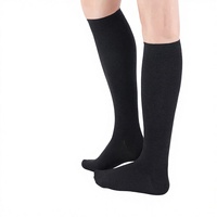 Chaussettes de mollet en nylon jacquard respirantes et anti-frottement pour femmes, idéales pour le sport en extérieur et la course à pied - Printemps-Automne, fines et élastiques