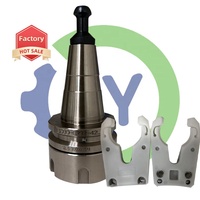 CNC LY besi tahan karat BT30 BT40 ISO30 ER32 pemegang alat Chuck CNC suku cadang mesin pengerjaan kayu mesin ukir