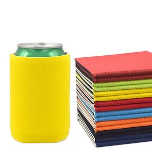Bolsas enfriadoras de latas de neopreno personalizadas, soportes rechonchos de cerveza a todo color de 12oz con impermeabilización, impresión por sublimación, tamaño Regular - Product Image 4