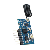 437MHz FSK Rolling Code Ambiente Lumière Télécommande Module Garage Porte Serrure Alarme Décodage Récepteur Voiture Modification Métal