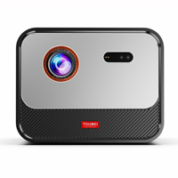 Ventes chaudes /OEM Téléviseur laser portable 3D 4K 1080p Projecteur Android 11.0 2200ANSI Lumens Cinéma maison avec haut-parleurs intégrés