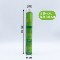 Fábrica Vende Botellas de Bebidas de Plástico con Forma de Bambú y Estampado de Panda, Creativas y Personalizadas