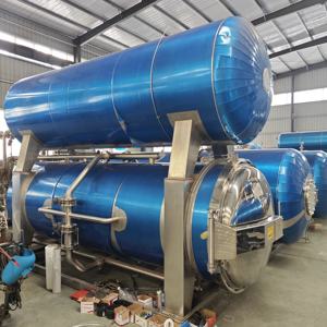 Sterilizzatore a vapore <span class=keywords><strong>Autoclave</strong></span> di grado commerciale per il succo di bevande alimentari/sterilizzazione cibo in scatola sterilizzatori categoria di prodotto - Product Image 6