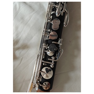 NUEVO Clarinete Bajo de 26 Teclas en Do Bajo de Alta Calidad con Cuerpo de Baquelita Plateado, Opciones de Madera Roja, Ébano y ABS (JCL-800) - Product Image 5