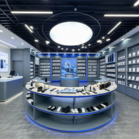 Vitrine numérique pour magasin, présentoir de vente au détail, vitrine de magasin, présentoir personnalisé pour accessoires mobiles, vitrine d'affichage numérique pour téléphones portables