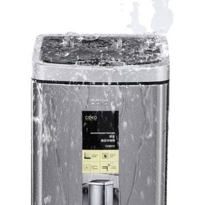 Poubelle intelligente moderne en acier inoxydable avec capteur à induction, personnalisable pour <span class=keywords><strong>la</strong></span> chambre, le bureau, les restaurants, fonctionne sur piles - Product Image 2